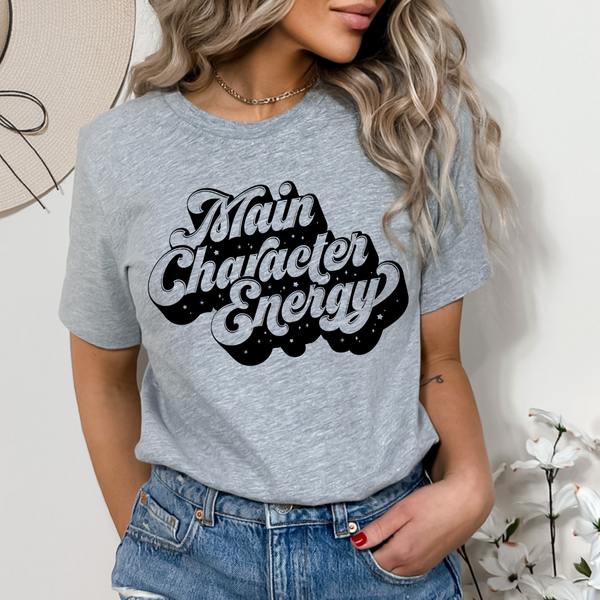 Main Character Energy Tee (multiple colors)