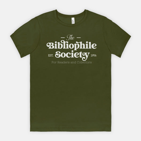 Bibliophile Society Tee (multiple colors