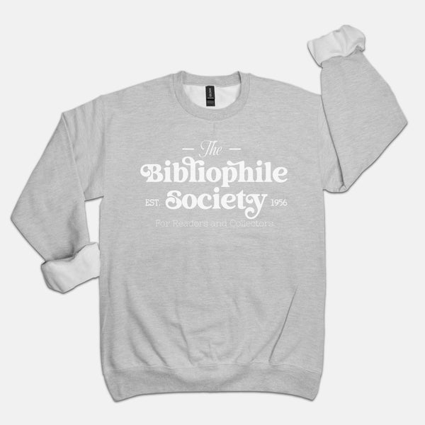 Bibliophile Society Sweatshirt (multiple colors)