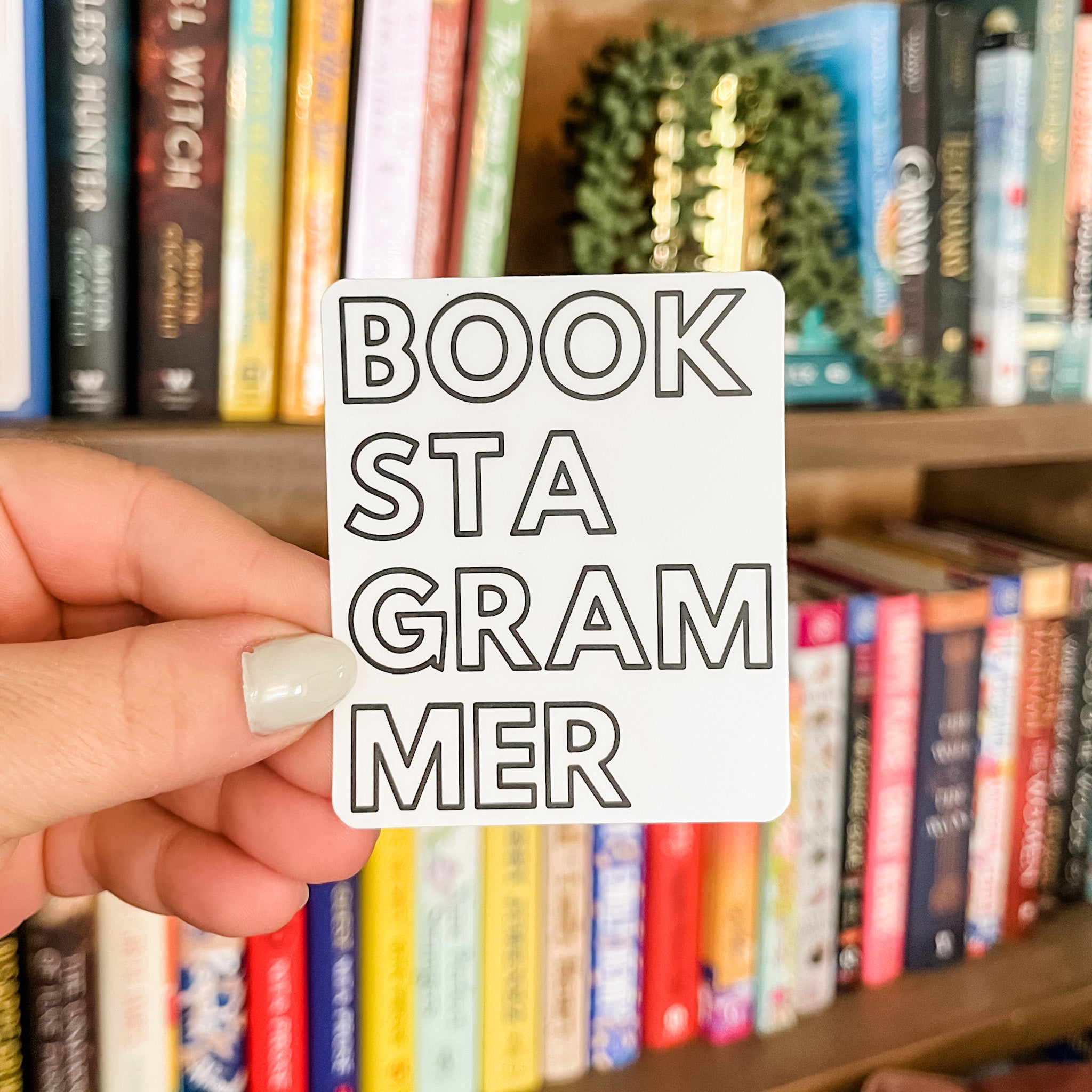 Bookstagrammer Sticker