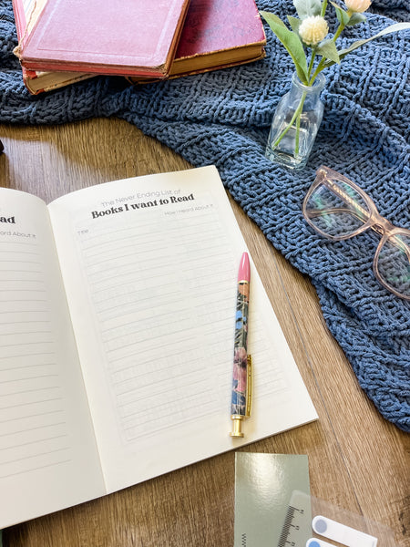 “Read All the Books” Reading Journal - Ivory