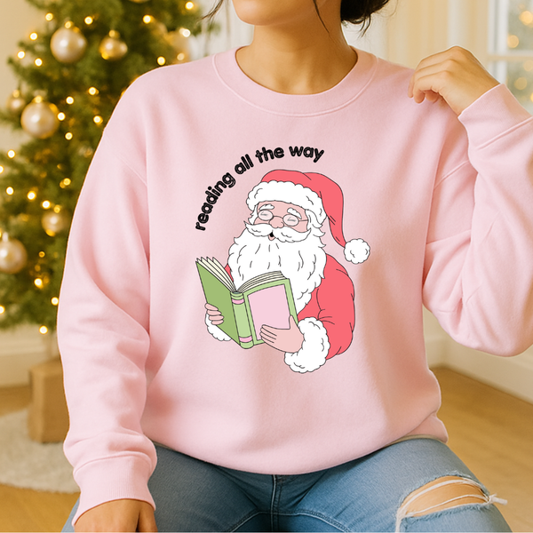 Reading All the Way sweatshirt