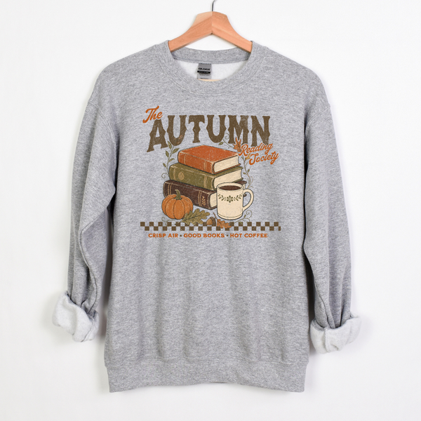 Autumn Reading Society sweatshirt (multiple colors)
