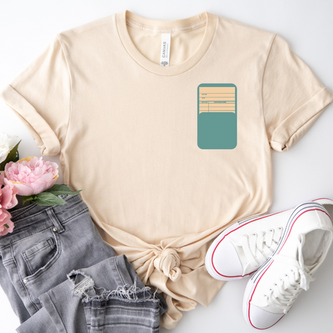 Library Pocket Tee