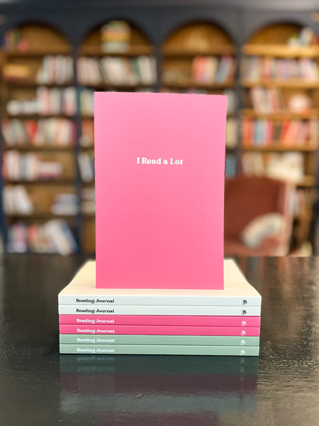 “I Read a Lot” Reading Journal - Pink