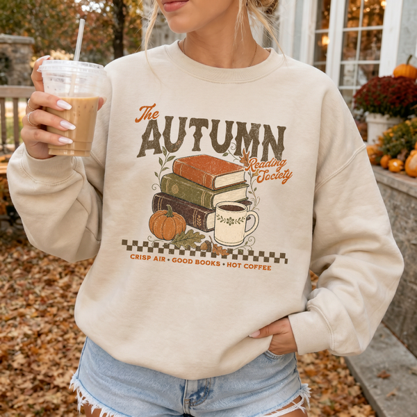 Autumn Reading Society sweatshirt (multiple colors)
