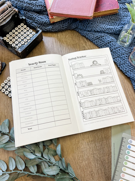 “I Read a Lot” Reading Journal - Well Read Green