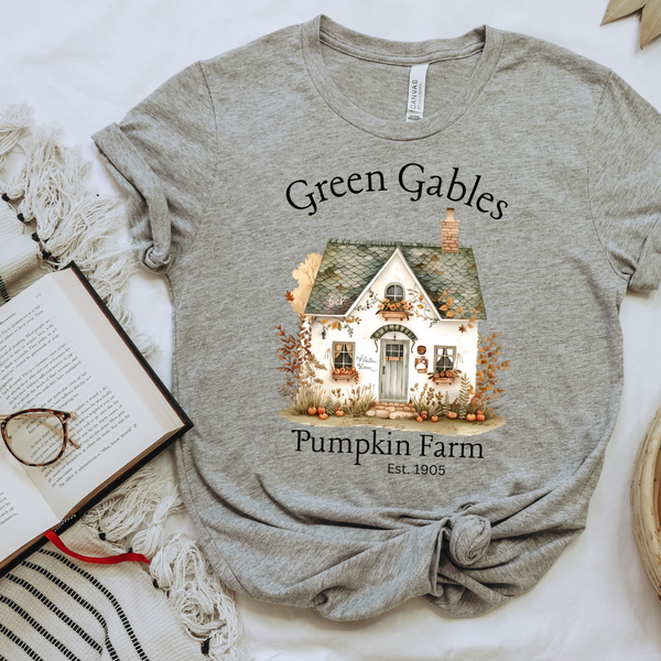 Green Gables Pumpkin Farm tee (multiple colors)