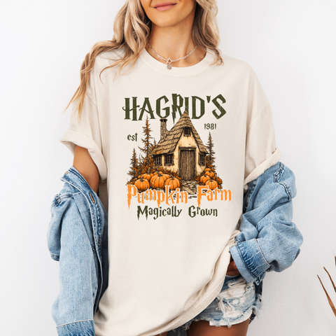 Hagrid's Pumpkin Farm tee