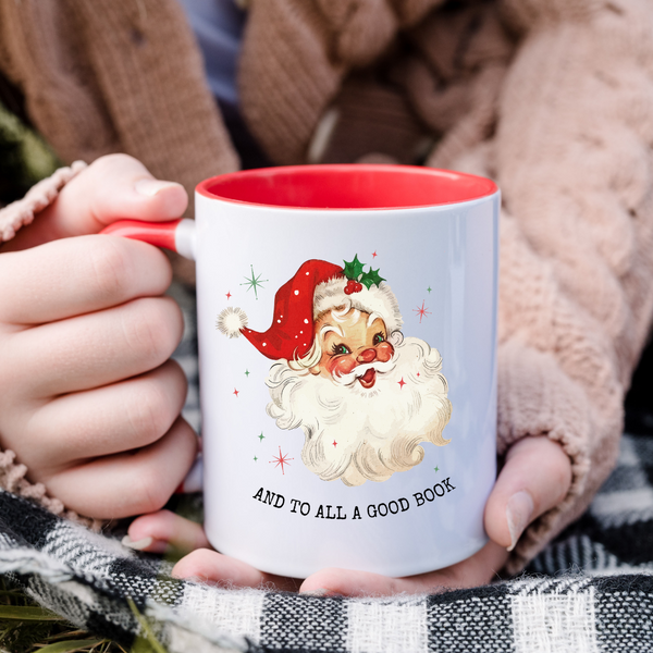 And to All a Good Book mug
