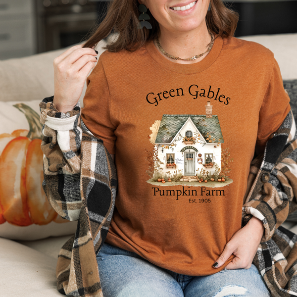 Green Gables Pumpkin Farm tee (multiple colors)