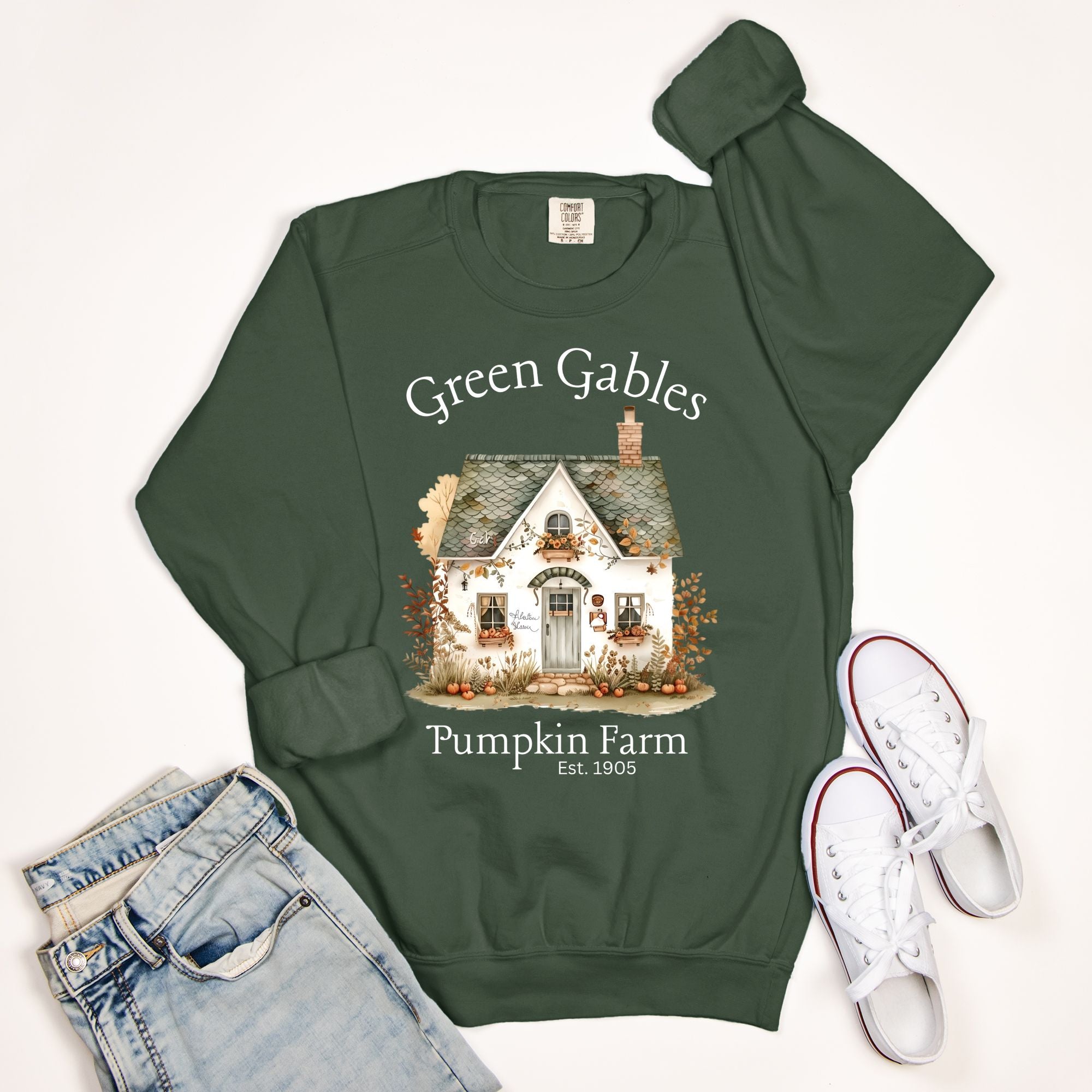 Green Gables Pumpkin Farm Sweatshirt