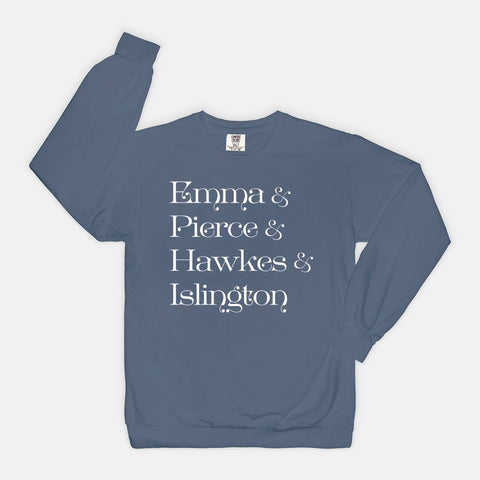 Emma M. Lion sweatshirt (multiple colors)