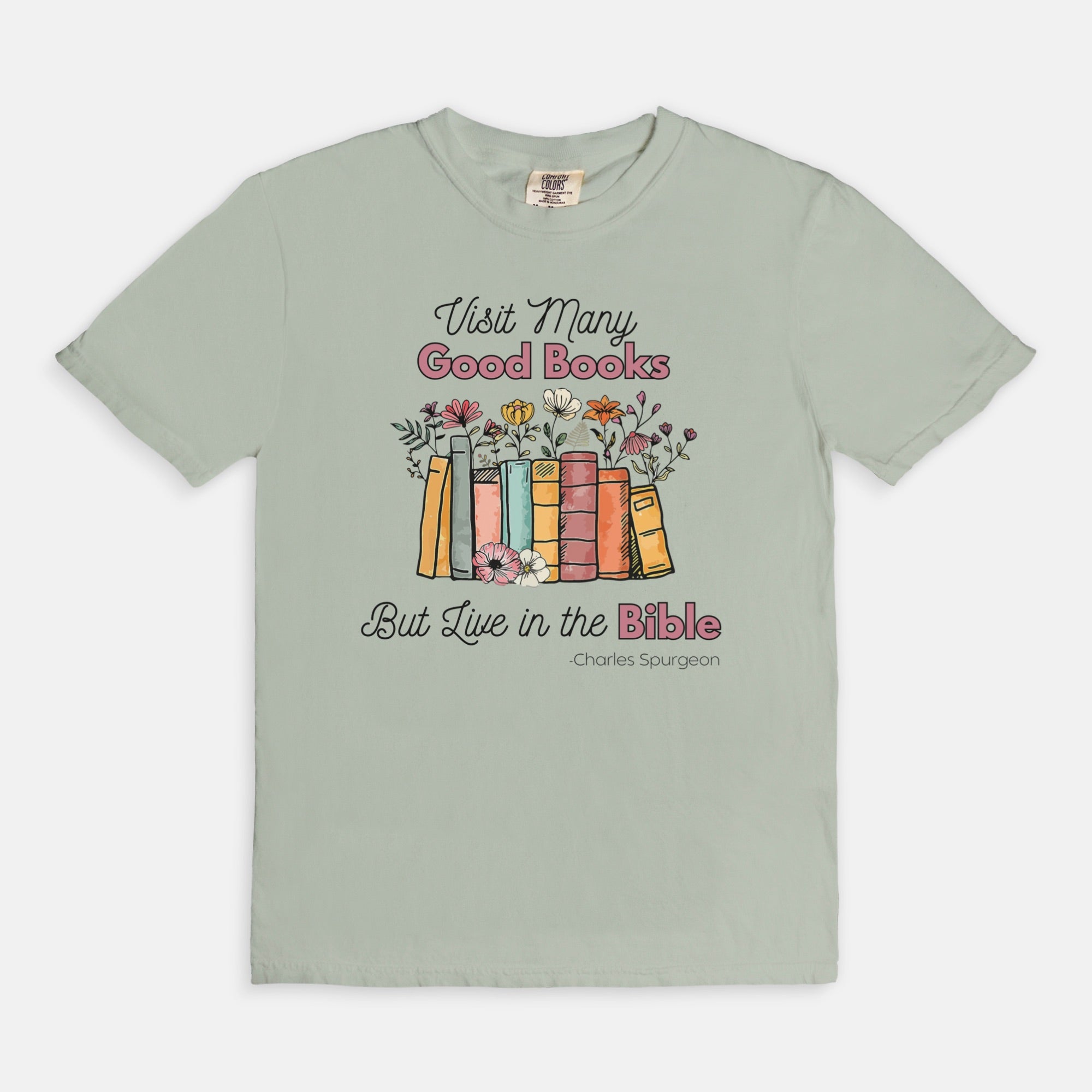 Live in the Bible tee (multiple colors)