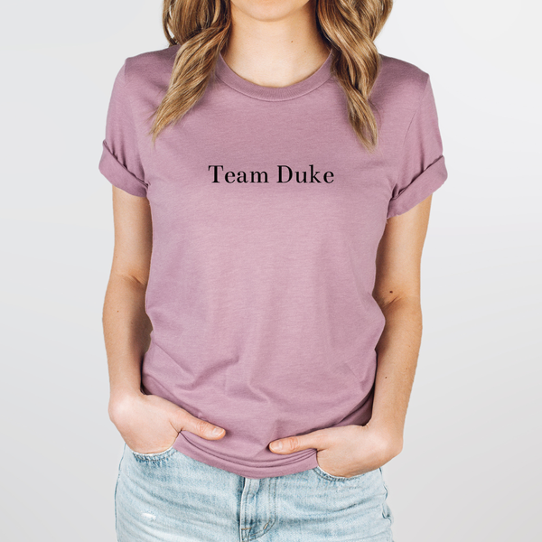 Team Duke tee (multiple colors)