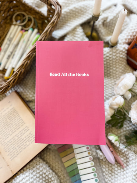 “Read All the Books” Reading Journal - Pink