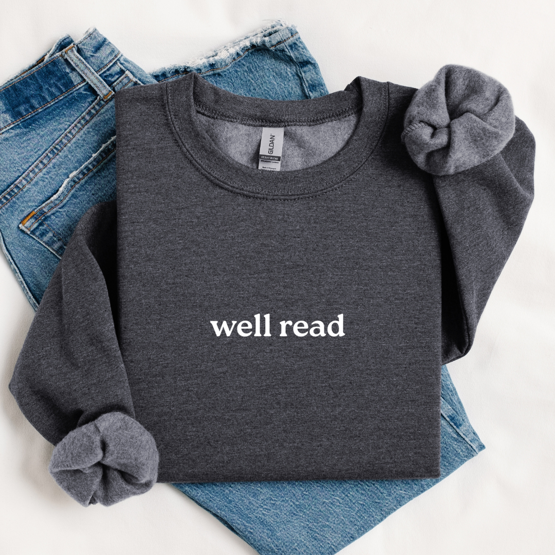 Well Read sweatshirt (multiple colors)