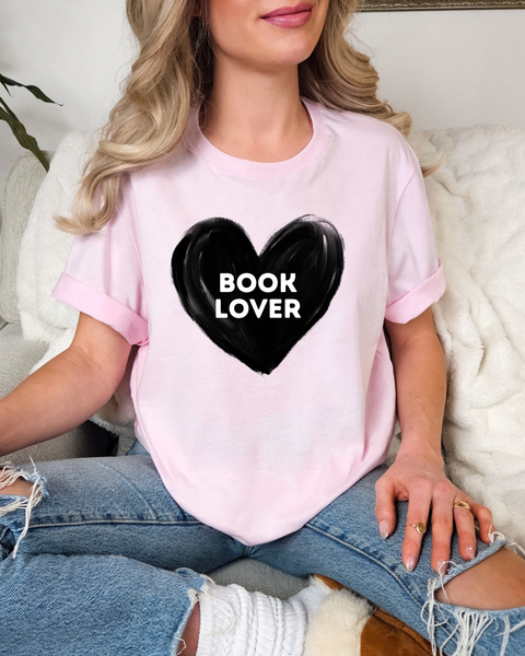 Book Lover tee (multiple colors)