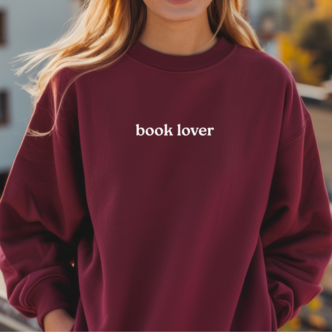 Book Lover Sweatshirt (multiple colors)