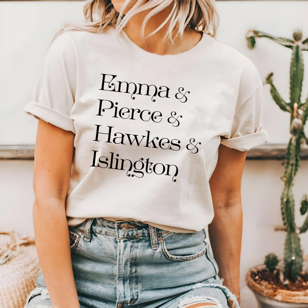 Emma M. Lion Tee (multiple colors)