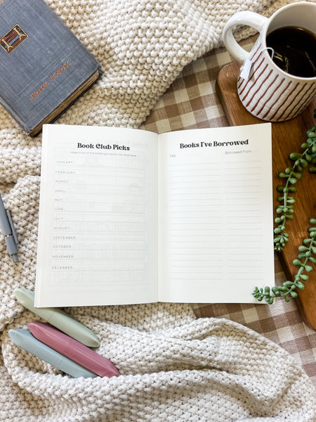 “I Read a Lot” Reading Journal - Well Read Green