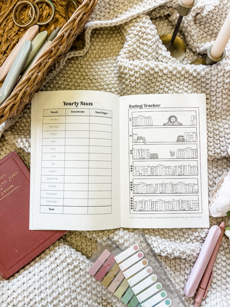 “I Read A Lot” Reading Journal - Ivory