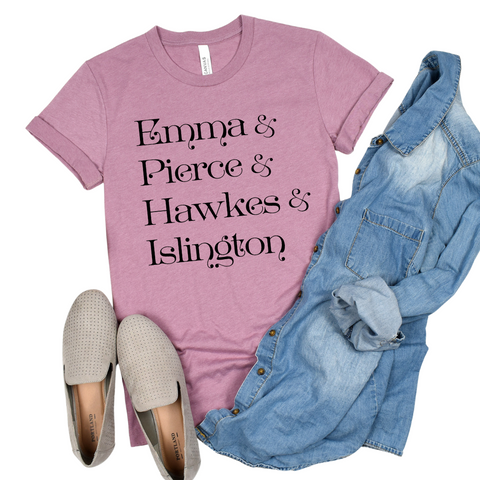 Emma M. Lion Tee (multiple colors)