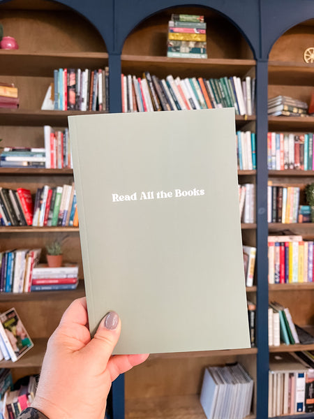 “Read All the Books” Reading Journal - Well Read Green