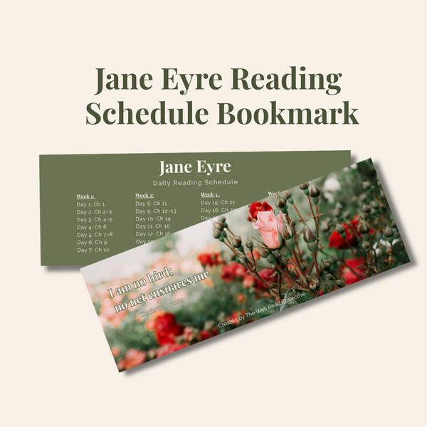Jane Eyre Reading Schedule Bookmark