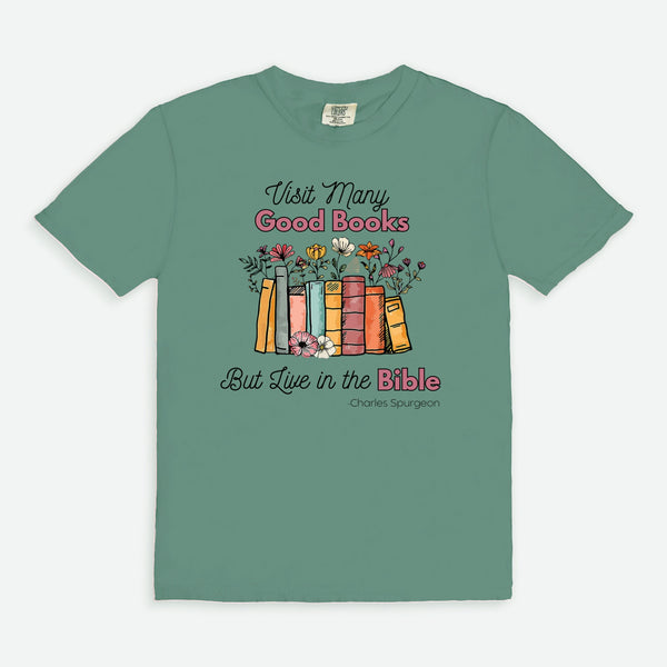 Live in the Bible tee (multiple colors)