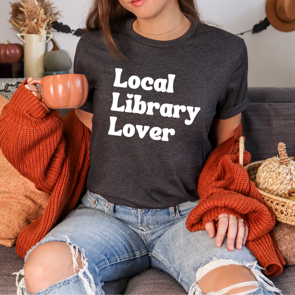 Local Library Lover tee (multiple colors)