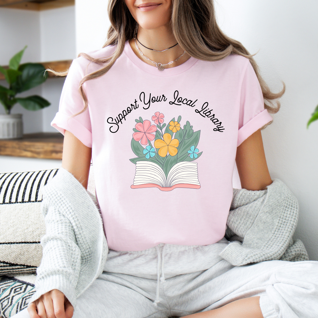 Support your Local Library tee