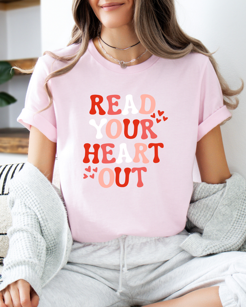 Read Your Heart Out tee (multiple colors)